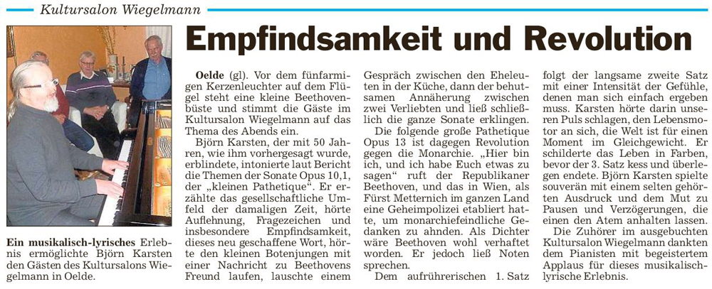 Pressebericht  28.02.2015B.Karsten